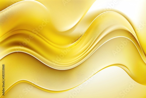 Abstract yellow color background. Colored background. Generative AI