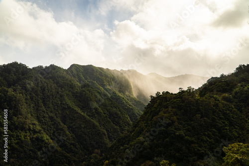 Madeira Mountains Clouds Fog Pico
