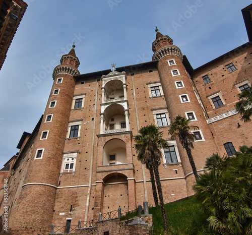 city ​​of Urbino in the Marche region