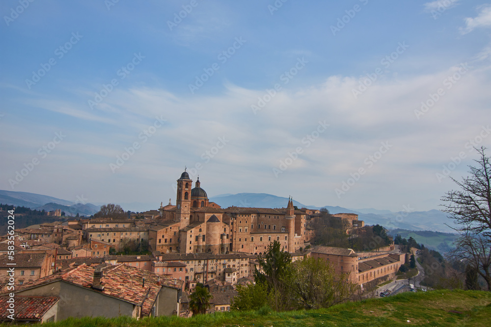 city ​​of Urbino in the Marche region