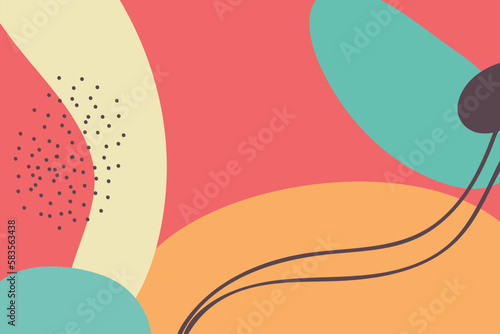 Abstract background. Modern design template in minimal style. Stylish cover for beauty presentation, branding design. 