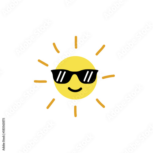 Sunshine and sunglasses