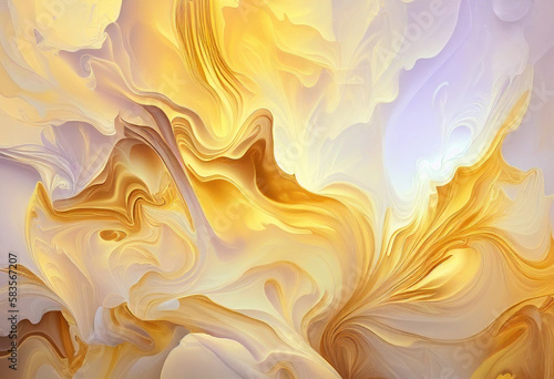 Gold Marble Texture Background, Abstract Backdrop, Generative AI