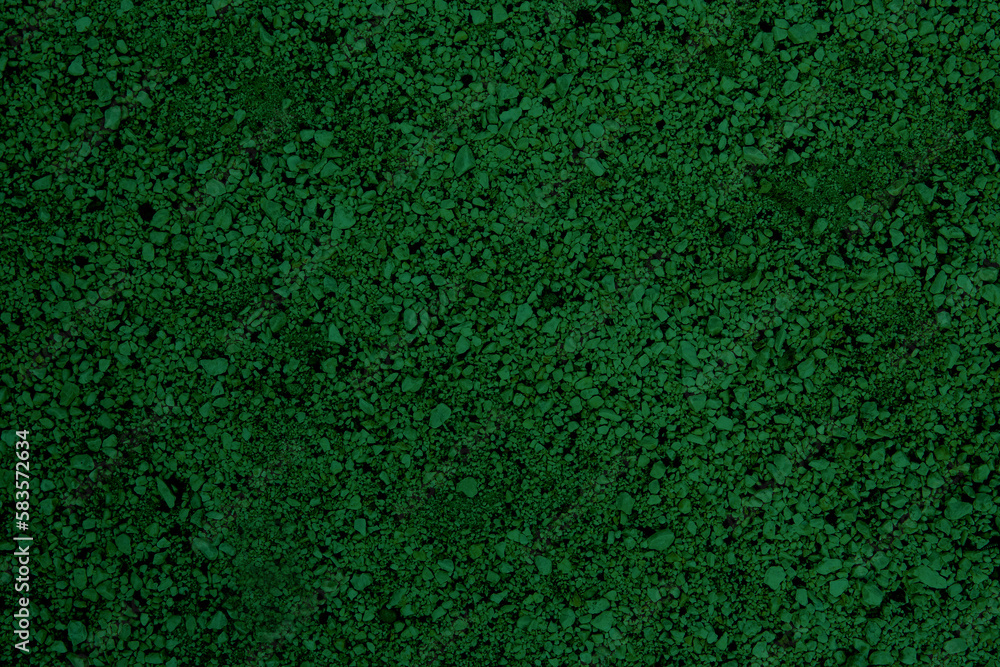 Green stone surface, texture of small stones, gravel. Green stone surface, texture of small stones, gravel.