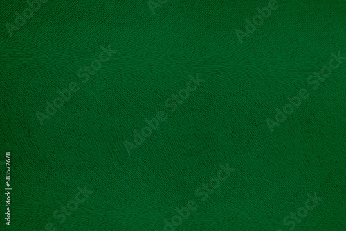 Texture of green fabric, velvet. Abstract green background, copy space. 