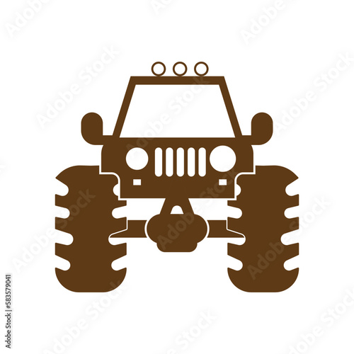 Monster truck icon