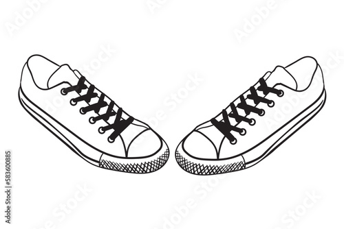 Chucks shoes SVG, Shoes Svg, Sneakers SVG,  Teen Shoes svg, Shoes svg, Urban  Shoes, Tennis Shoe Svg, Hipster Shoe Svg, Sneakers. Vector illustration of a pair of sport shoes

Chucks shoes, Shoes