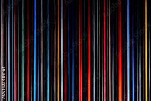 Abstract colorful background from lines. Generative AI