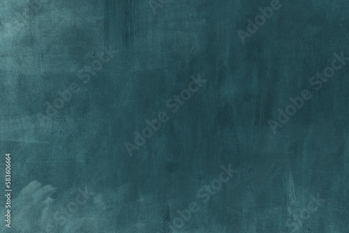 Cerulean blue painted grunge background