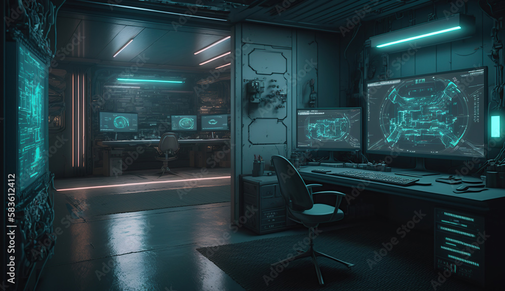 A Room Full of Cutting-Edge Cybersecurity Tools. Generative Ai A Room Full of Cutting-Edge Cybersecurity Tools. Generative Ai
