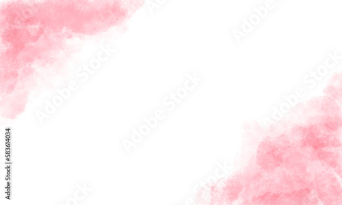 Abstract light pink watercolor for background, business card, and flyer template