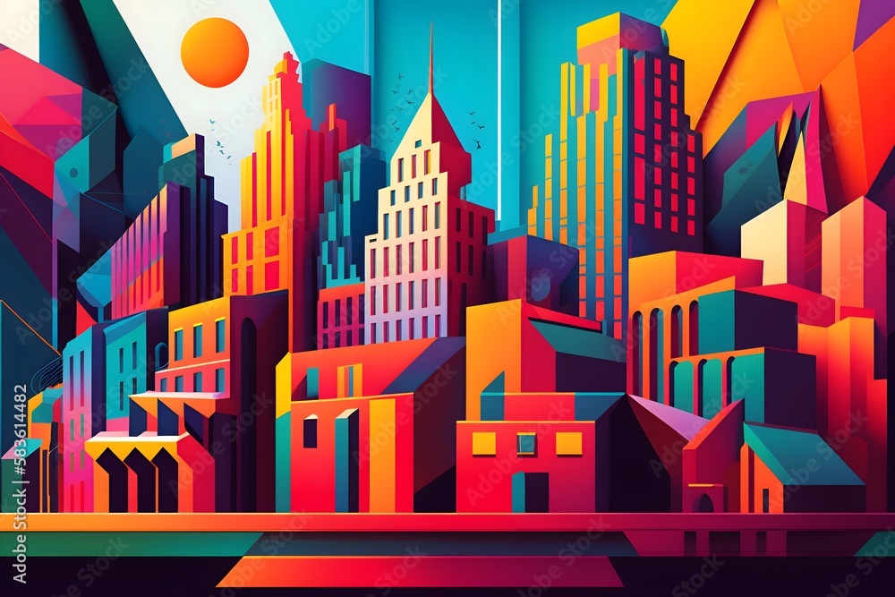 Surreal city Surreal city