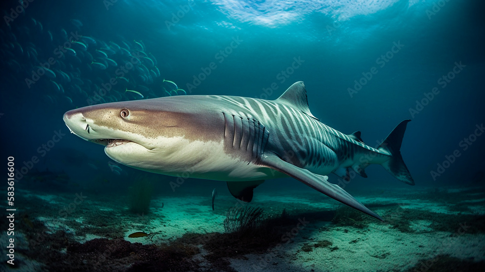 Fototapeta premium Tiger shark