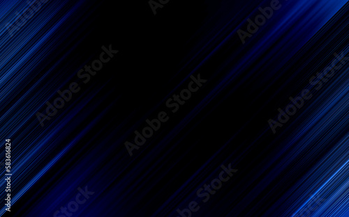 abstract blue and black are light pattern with the gradient is the with floor wall metal texture soft tech diagonal background black dark clean modern. © Kamjana