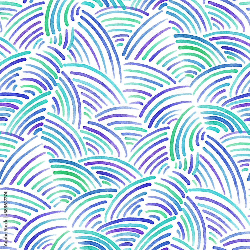 Abstract seamless pattern with watercolor drawing Abstract seamless pattern with watercolor drawing