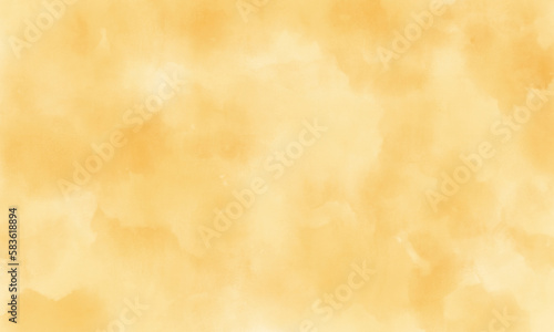 Abstract light yellow watercolor for background, business card, and flyer template