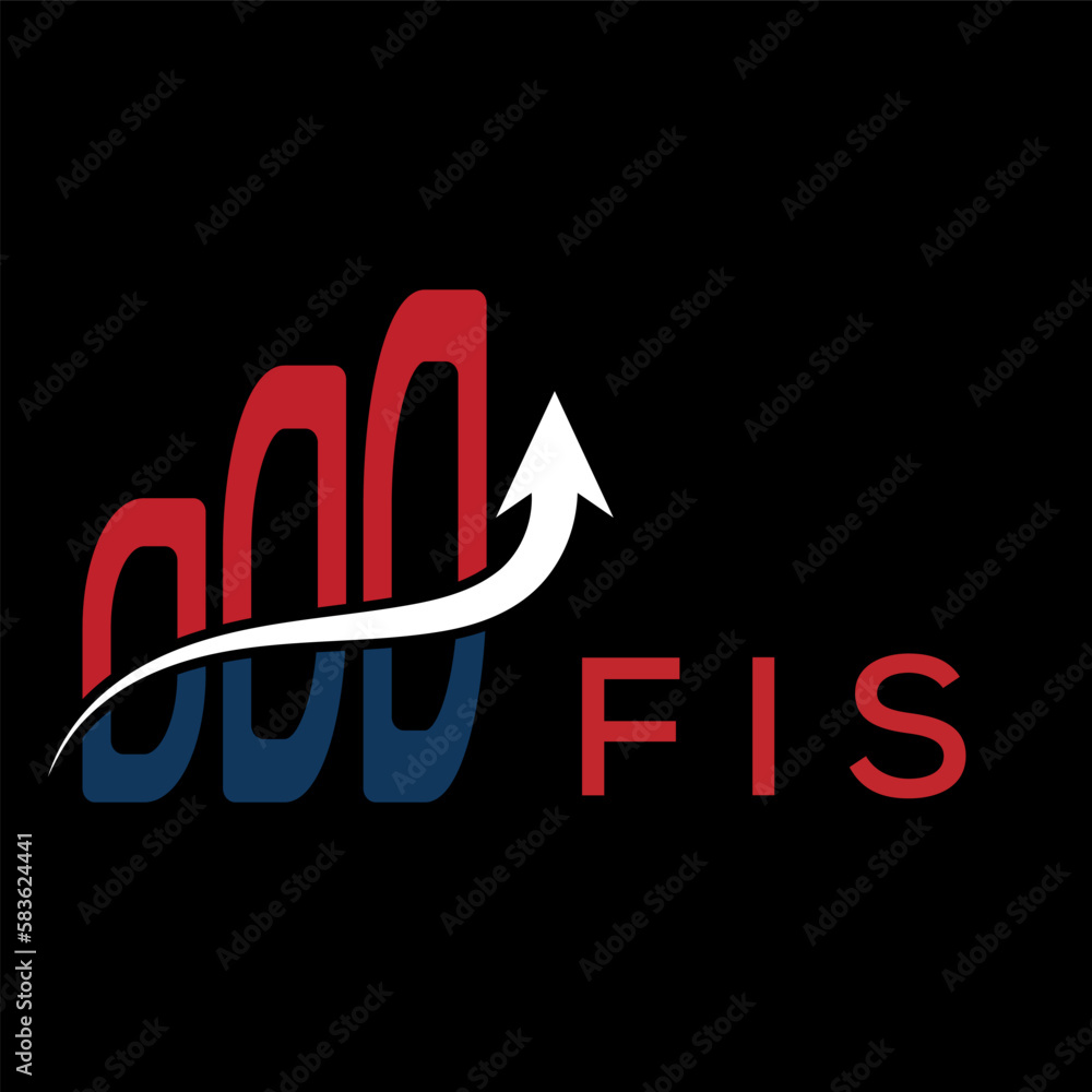 FIB letter logo. FIB Red and Blue Shield Emblem Logo Template. FIB
