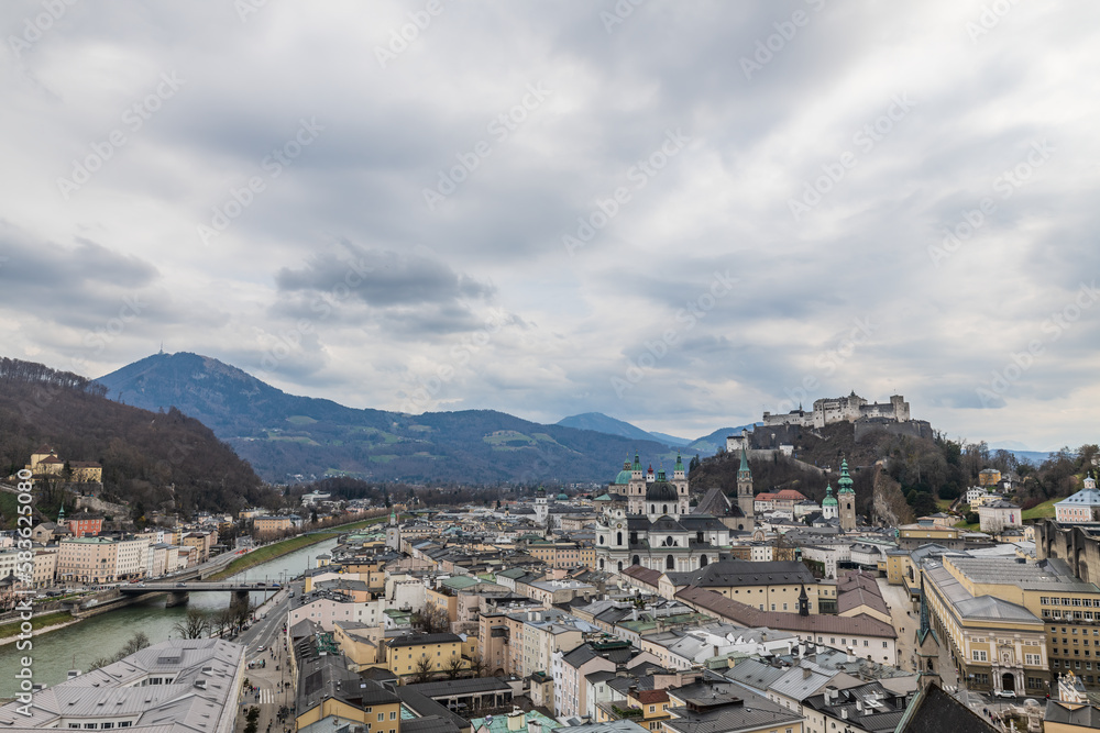 Blick auf Salzburg