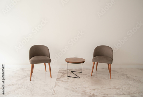 sillas de diseño para lobby de oficina o departamento