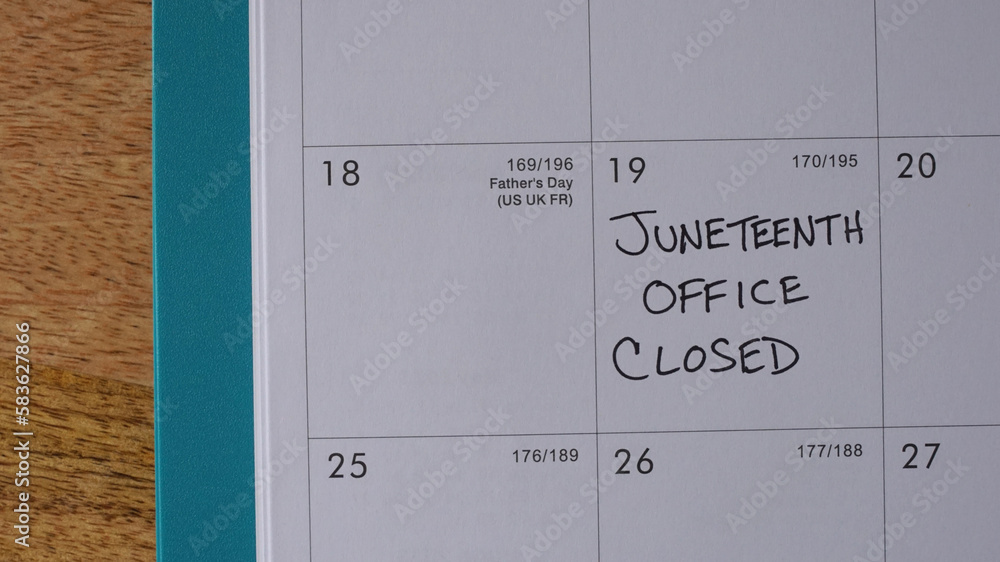 What Is Juneteenth Substitute On Calendar prntbl