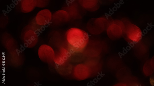 Defocusing red light background