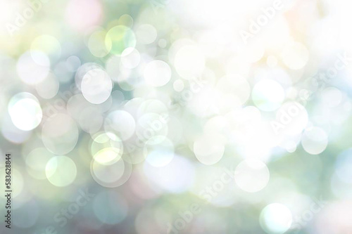 Abstract background blur with bokeh