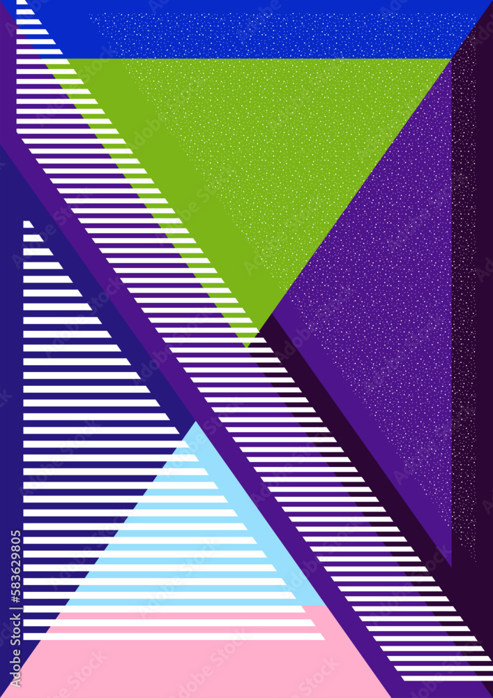 Geometric shapes and lines. Modern design, creative concept, modern diagonal abstract background. Vector Geometric shapes and lines. Modern design, creative concept, modern diagonal abstract background. Vector