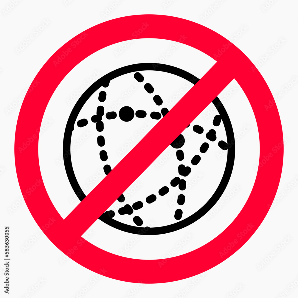 No internet icon. Search is disabled. No connection. Social media ban. There are no social networks. Restriction of social networks. Vector icon. No internet icon. Search is disabled. No connection. Social media ban. There are no social networks. Restriction of social networks. Vector icon.