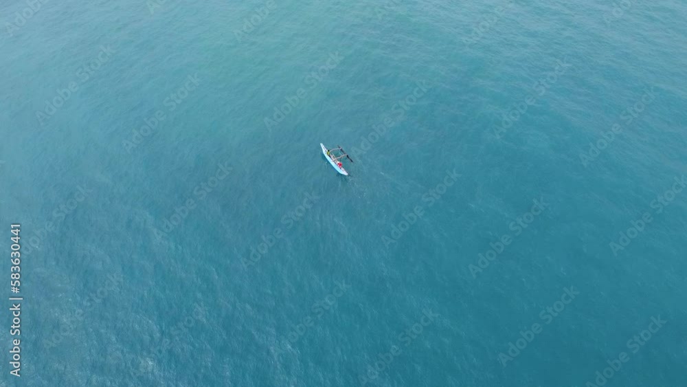 Aerial view of a fishing boat with fish and a net. Calm beautiful video on the background for tourism, design and advertising. Aerial view of a fishing boat with fish and a net. Calm beautiful video on the background for tourism, design and advertising.