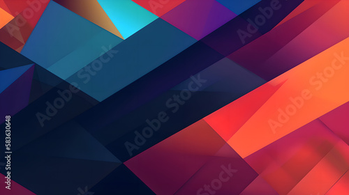 abstract colorful background (ai generated)