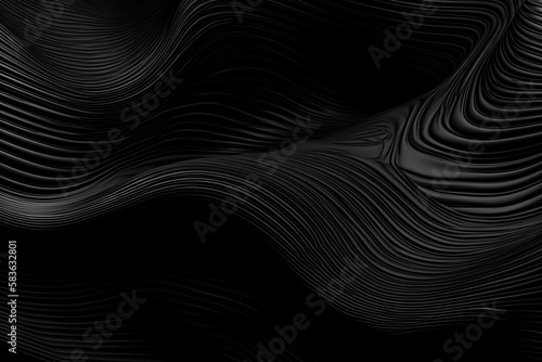 dark abstract dynamic organic pattern