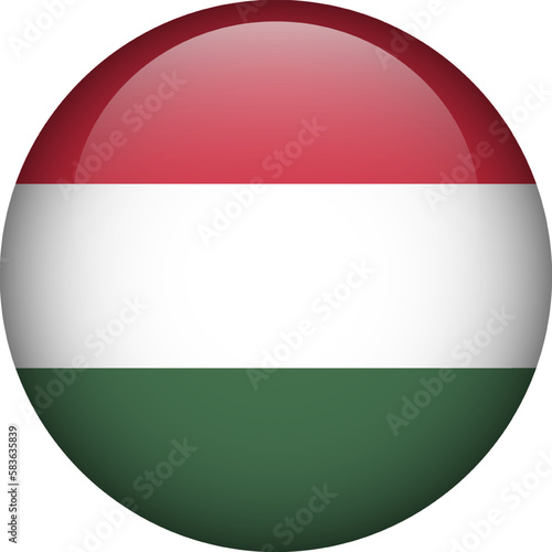 Free Download Hungary flag button. Emblem of Hungary. Vector flag, symbol. Colors and proportion correctly. - GFXLoad