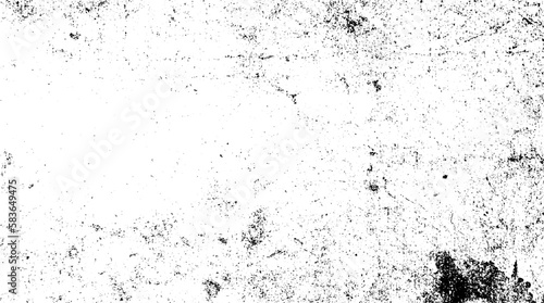 Scratched Grunge Urban Background Texture Vector. Dust Overlay Distress Grainy Grungy Effect. Distressed Backdrop Vector Illustration. Isolated Black on White Background. EPS 10. 