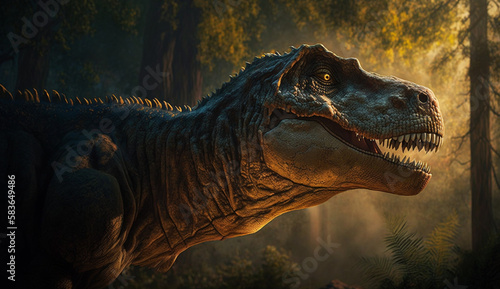 tyrannosaurus rex dinosaur © Andrii Yablonskyi