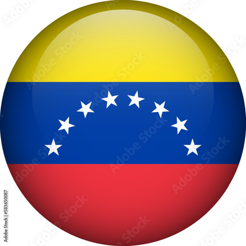 Free Download Venezuela flag button. Emblem of Venezuela. Vector flag, symbol. Colors and proportion correctly. - GFXLoad