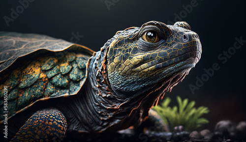 giant island tortoise © cinemacinematic