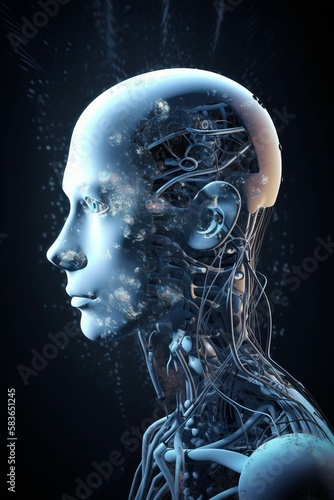 advanced artificial intelligence for the future rise in technological singularity using deep learning algorithms Generative AI