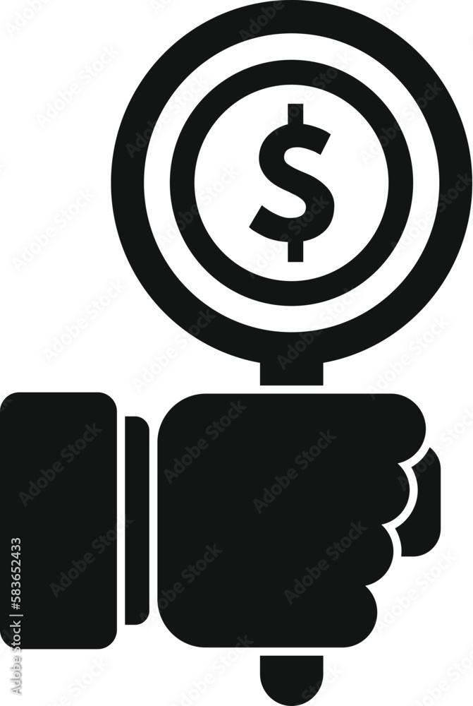 Research icon simple vector. Digital report. Online marketing Research icon simple vector. Digital report. Online marketing