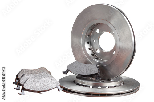 brake disc and pads photo