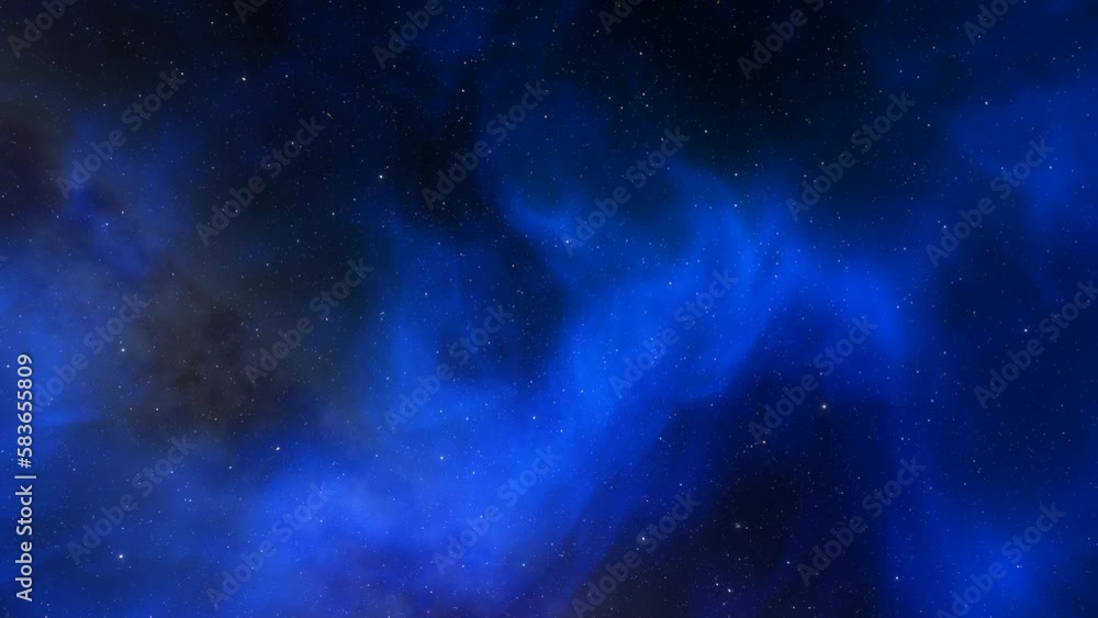 Traveling through space nebula and star fields in deep space. 3D animation
Traveling through space nebula and star fields in deep space. 3D animation