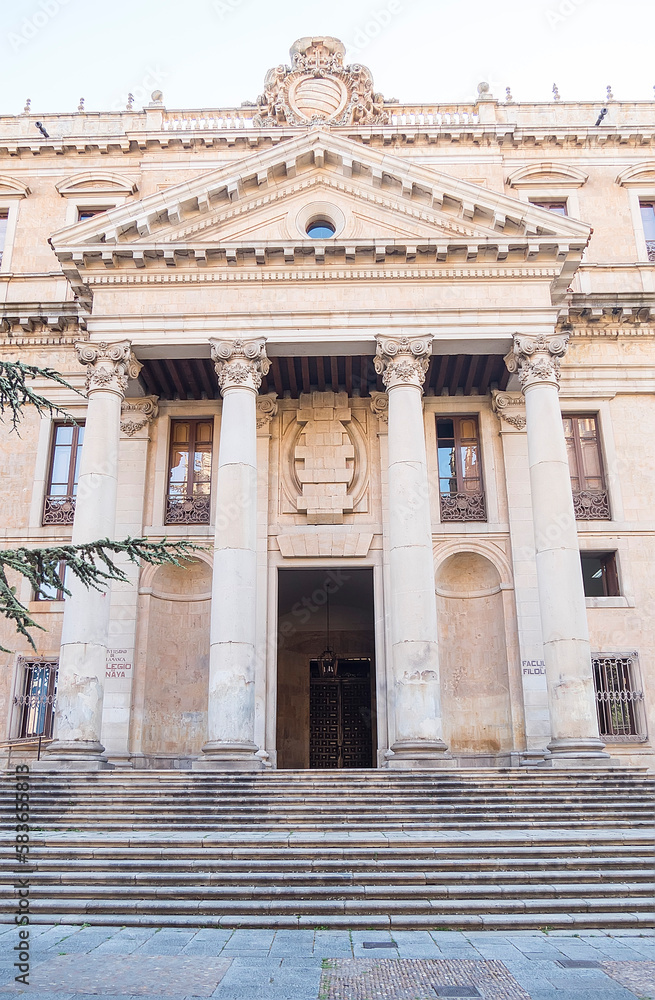 Obraz premium Anaya Palace, actually university building (Salamanca, Spain)