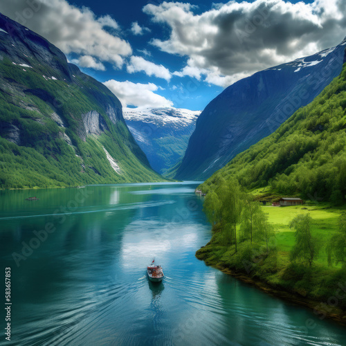 The Beauty of Norway, AI