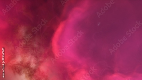 bright nebula, nebula in space, majestic red-purple nebula, beautiful space background 3D render 