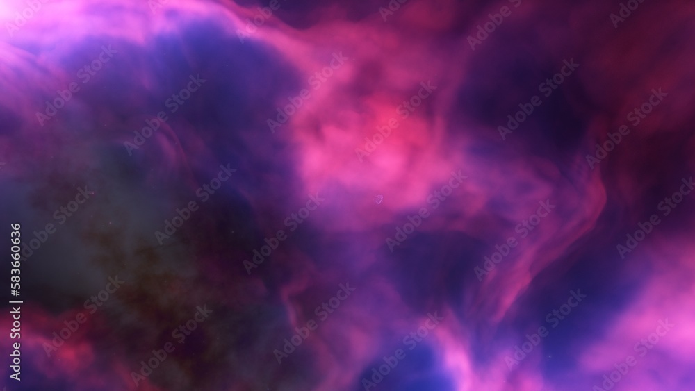 Night sky - Universe filled with stars, nebula and galaxy
