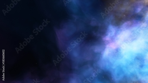 Night sky - Universe filled with stars, nebula and galaxy 