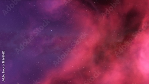 Night sky - Universe filled with stars  nebula and galaxy 