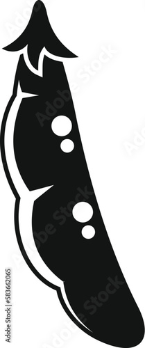 Peas protein icon simple vector. Health vitamin. Food nutrient