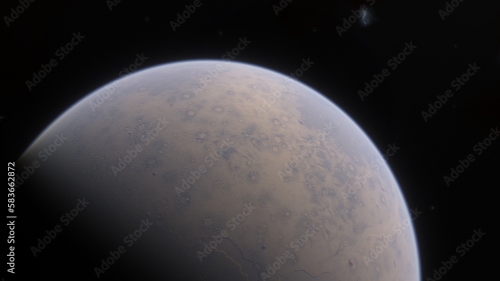 Abstract planets and space background
Abstract planets and space background