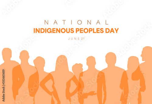 National Indigenous peoples day poster
