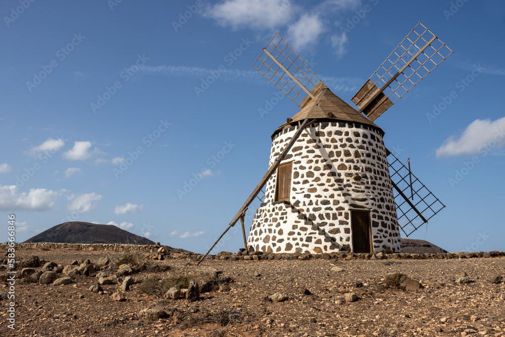 Historical windmill, Fuertventura Historical windmill, Fuertventura